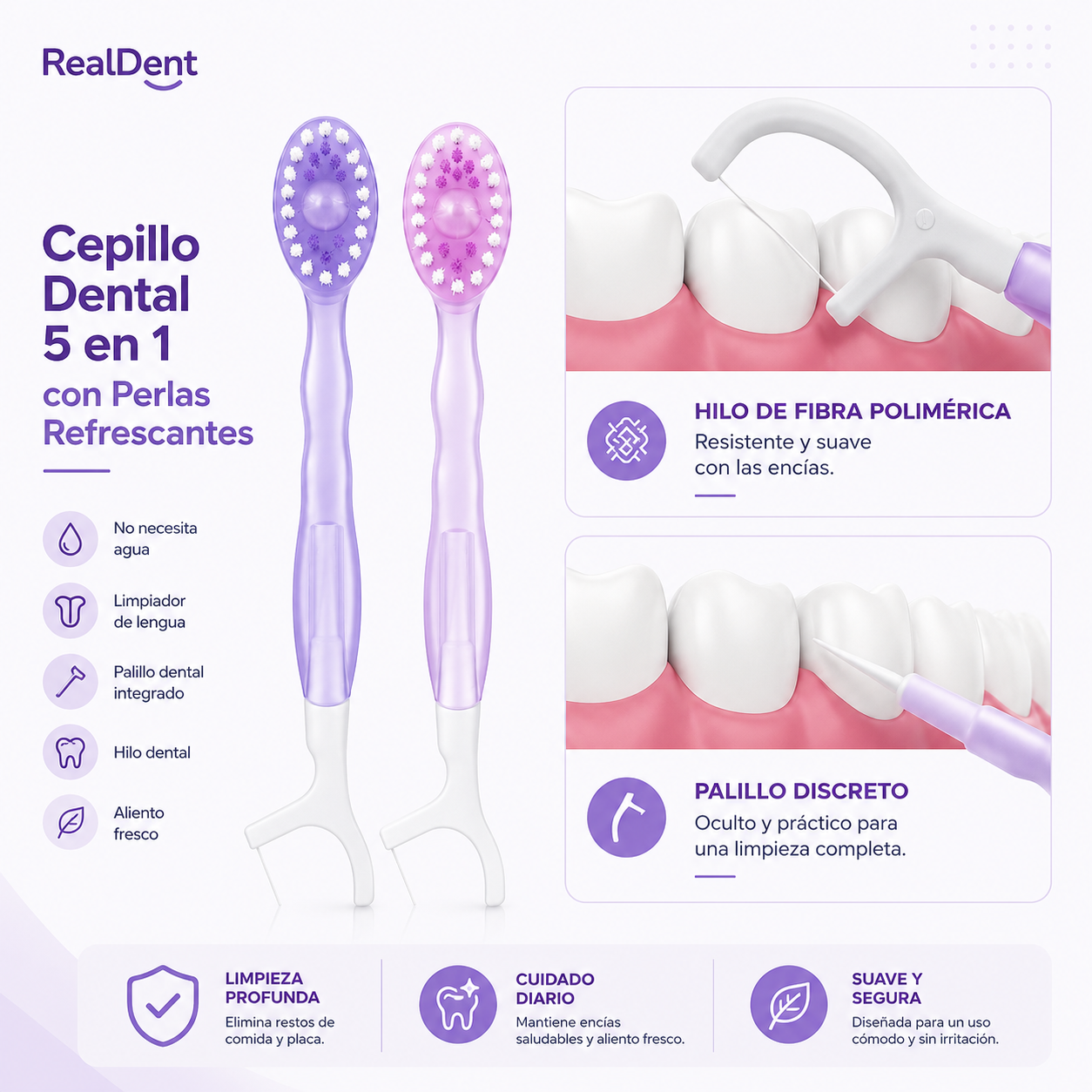 Cepillos Dentales Portátiles