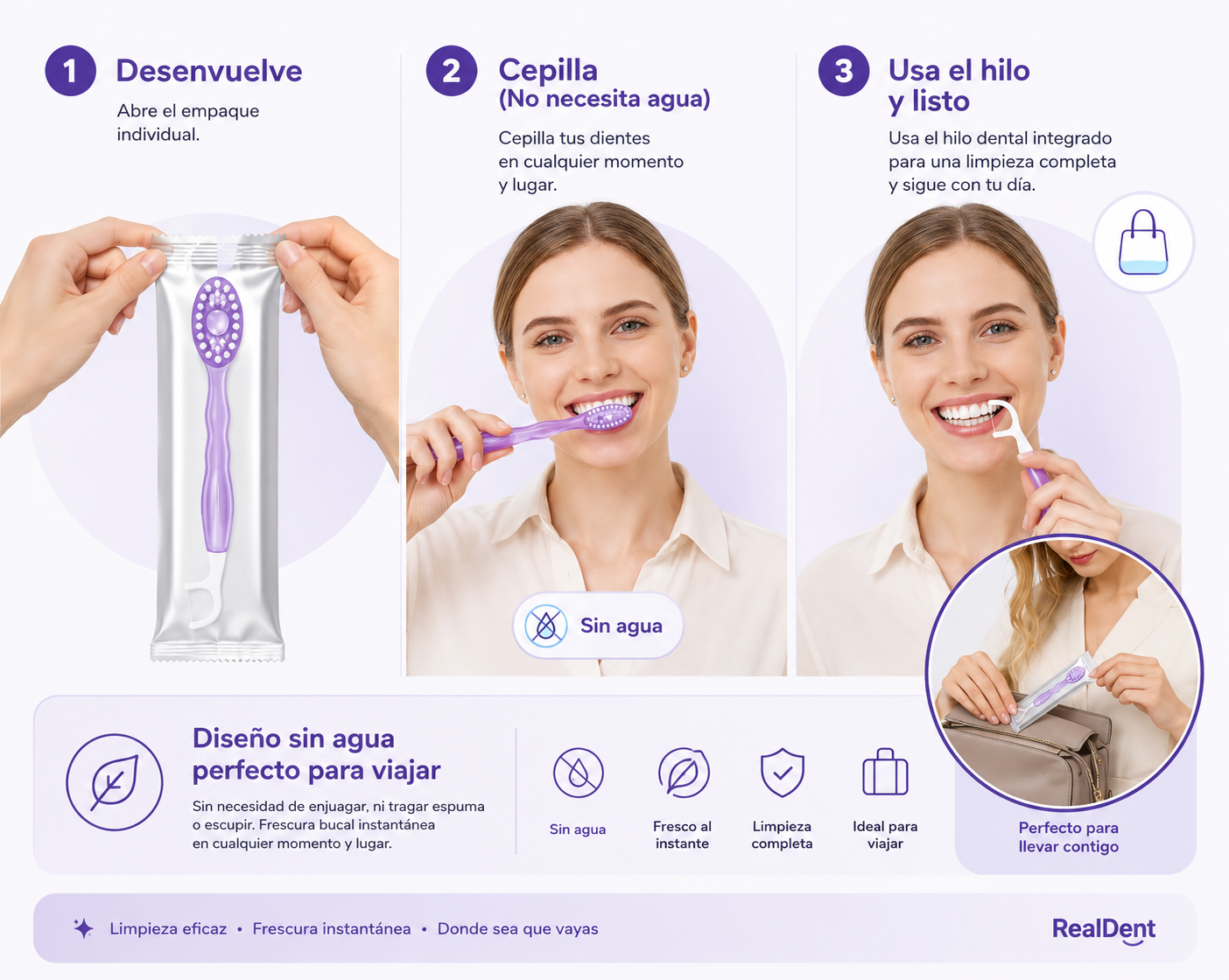 Cepillos Dentales Portátiles