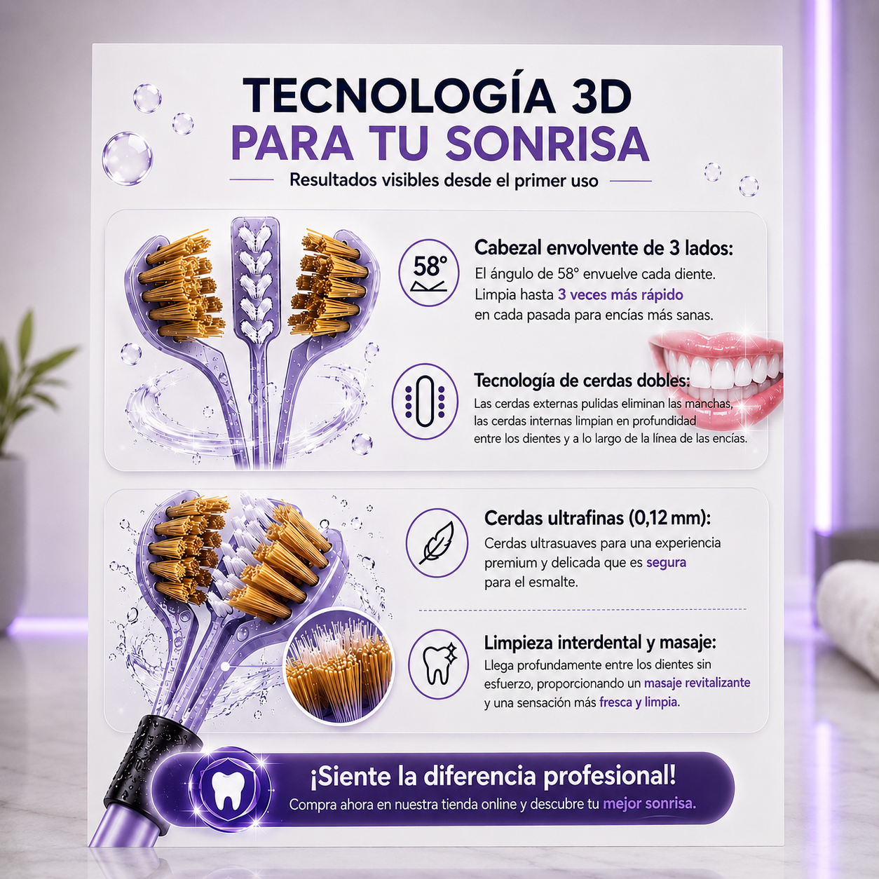 Cepillo 3D